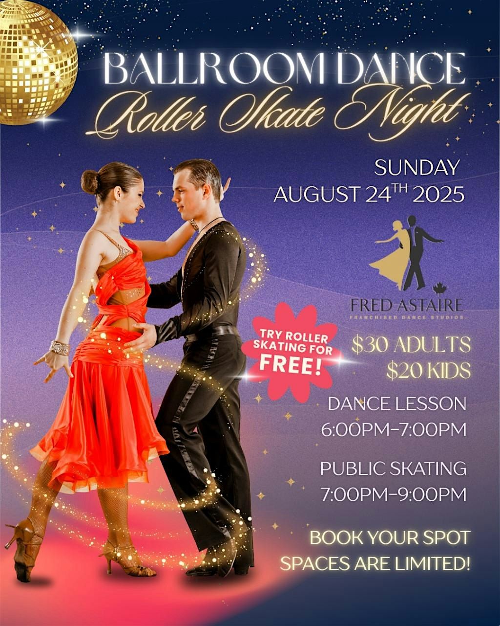 Ballroom Dance + Skate Night