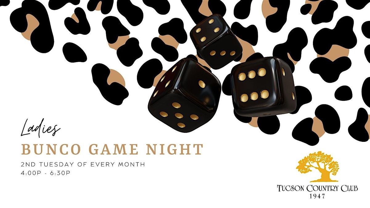 TCC Members:  Ladies Bunco Game Night