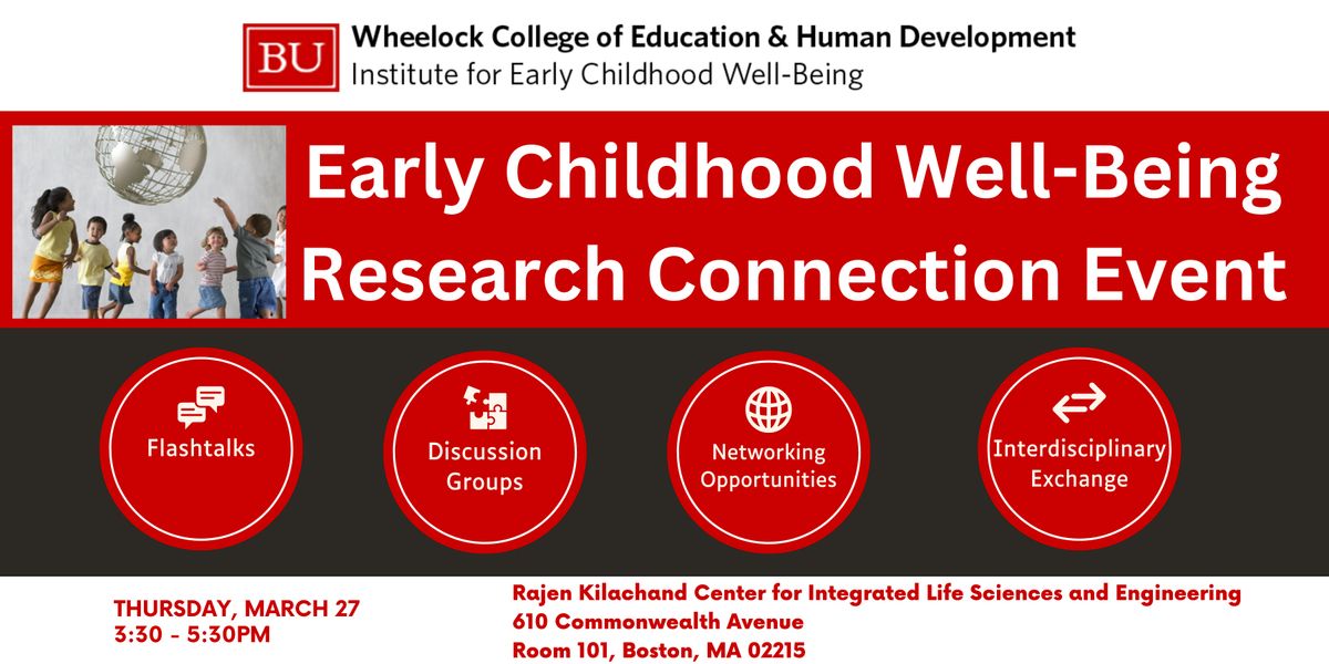 Early Childhood Well-Being Research Connections Event