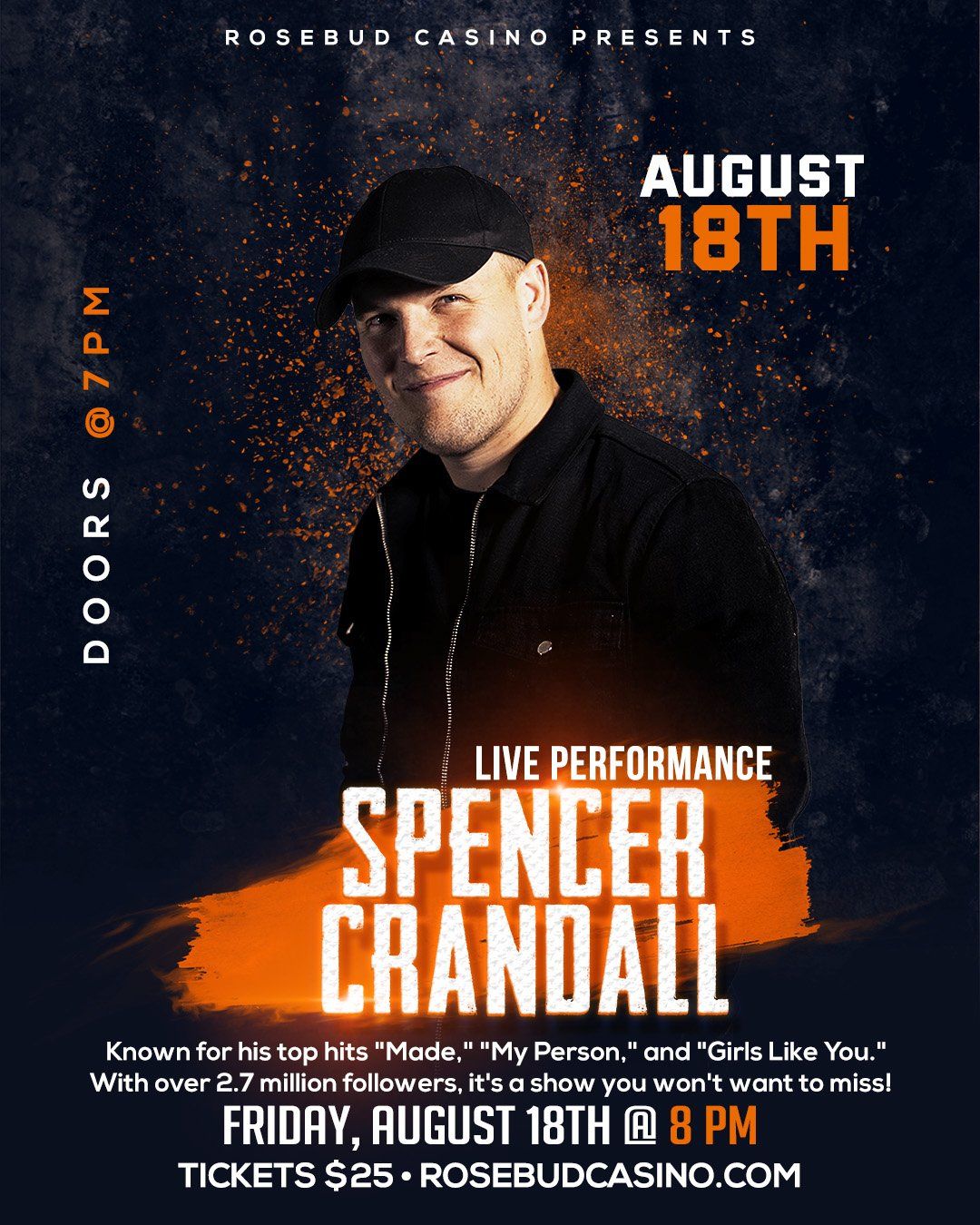 Spencer Crandall at The State Room