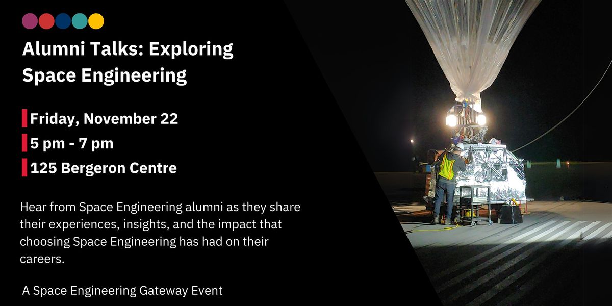 Alumni Talks: Exploring Space Engineering