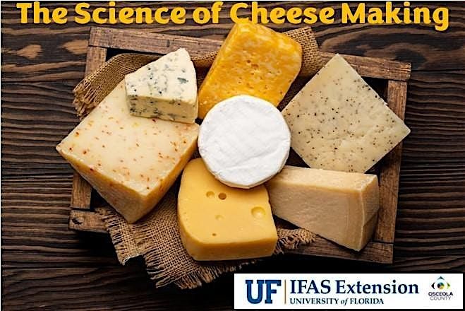 The Science of Cheese Making, Thurs., October 30, 2025 - $25