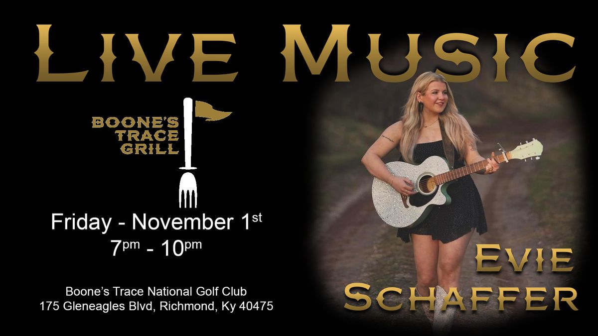 Evie Schaffer - Live at Boone's Trace Grill!