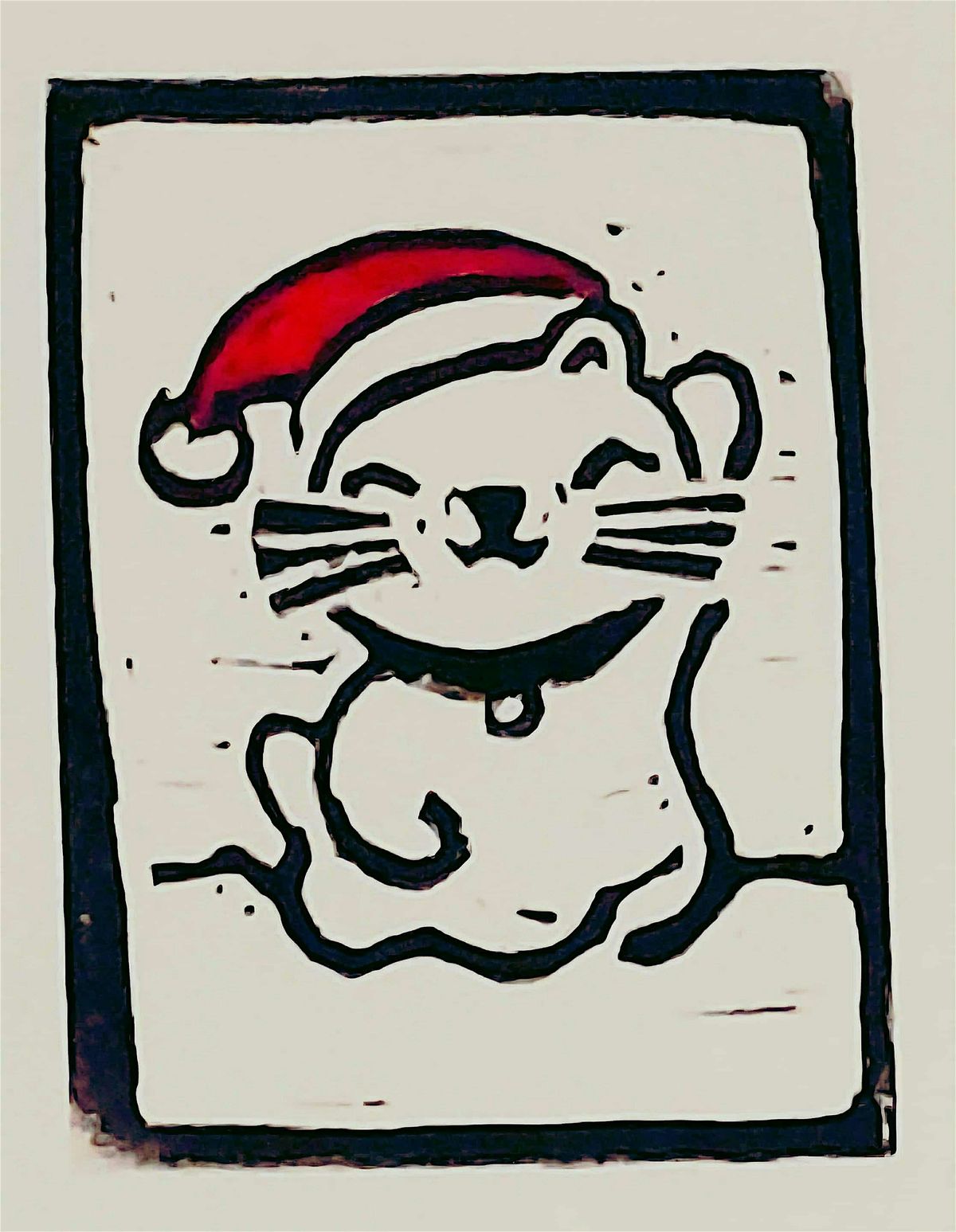 Christmas Lino Printing workshop at Sorbo Lounge