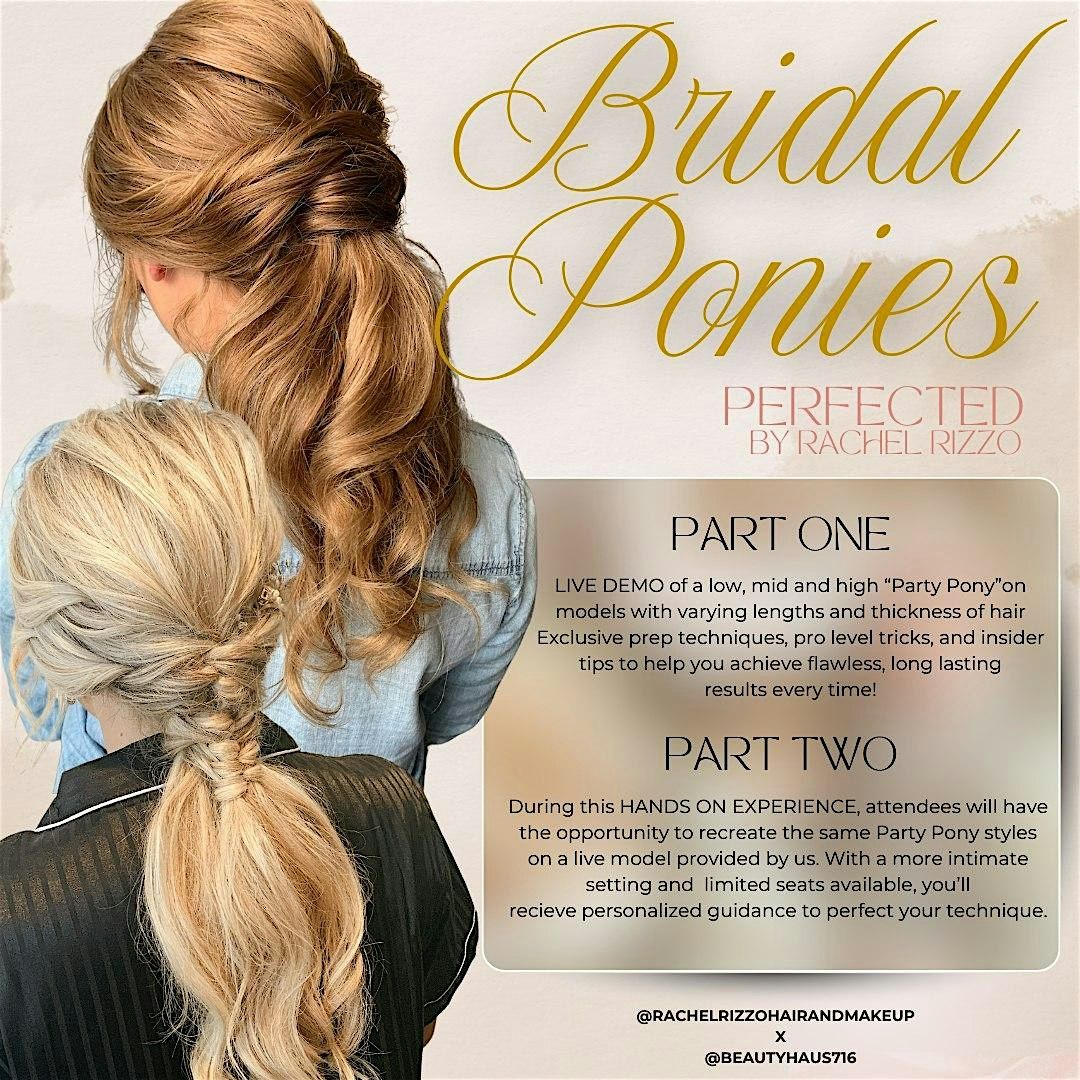 BRIDAL PONIES PERFECTED by Rachel Rizzo