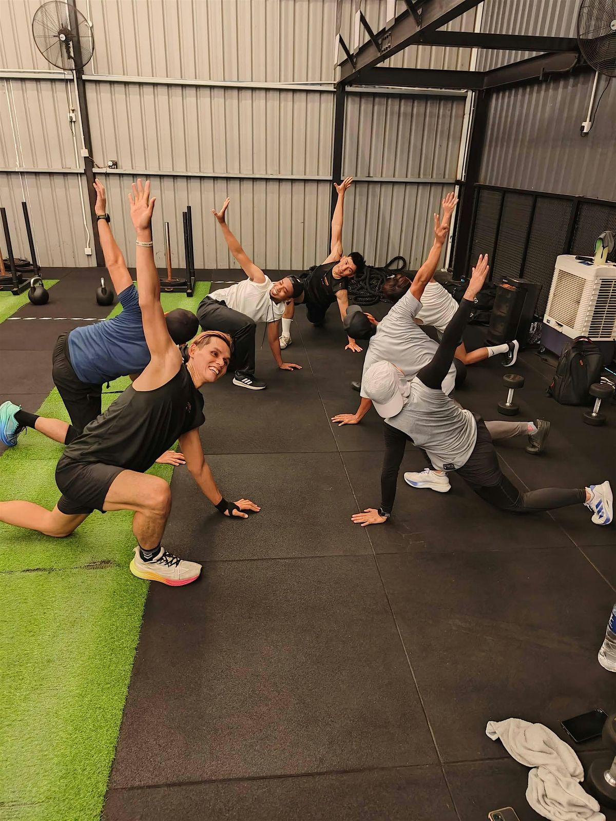 Group workout session - malay group