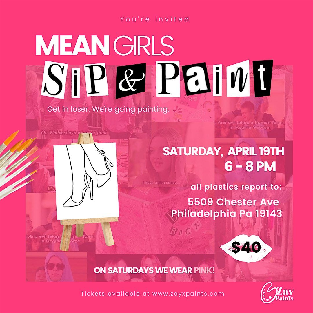 Mean Girls Sip & Paint