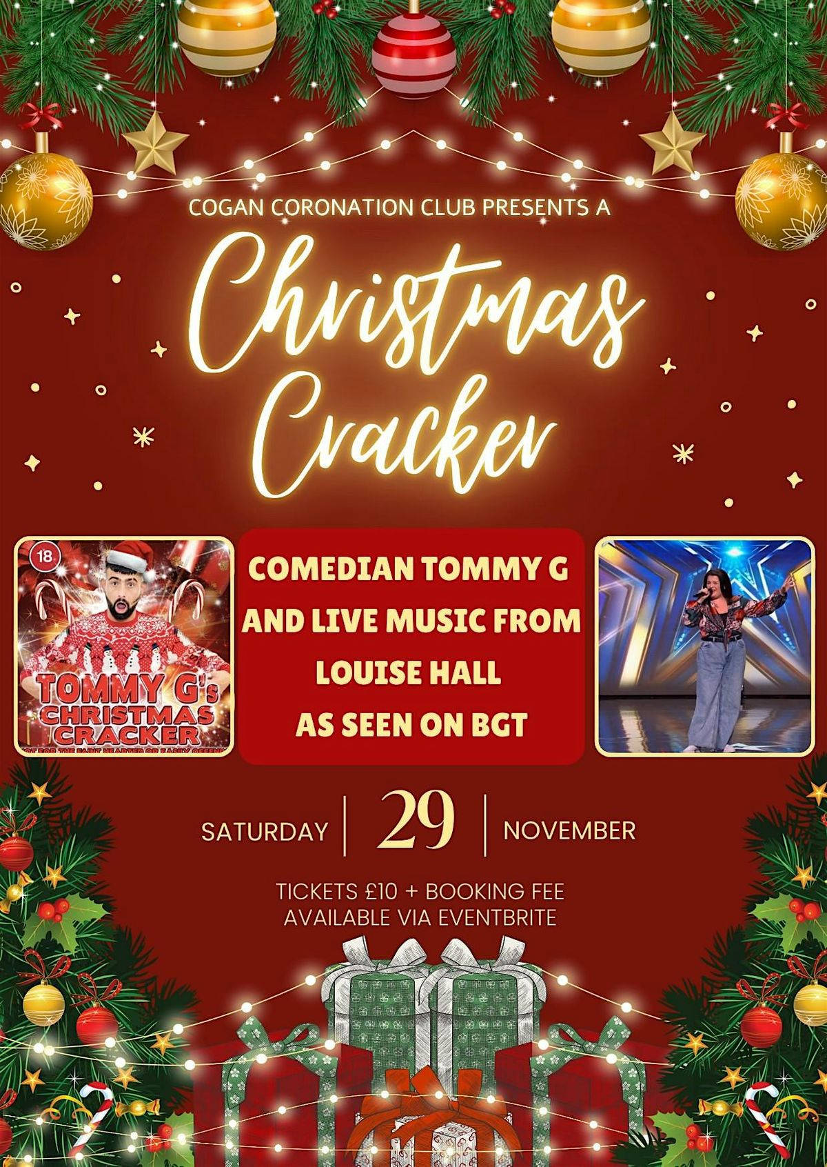 Christmas Cracker With Tommy G & Louise Hall