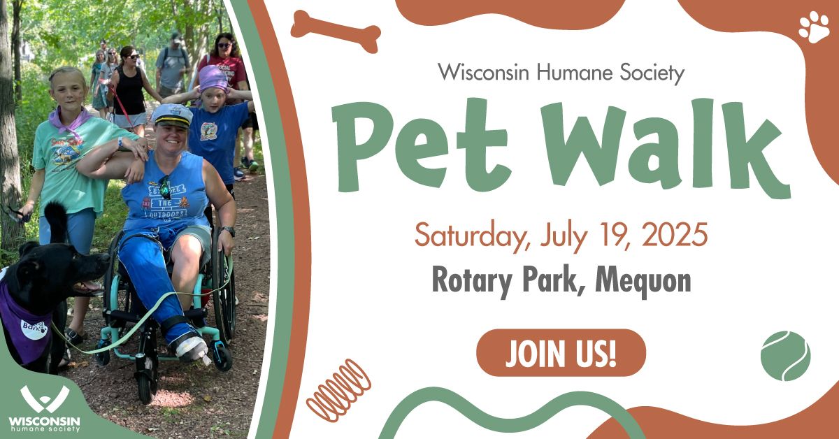 Pet Walk Ozaukee | Benefiting shelter animals!