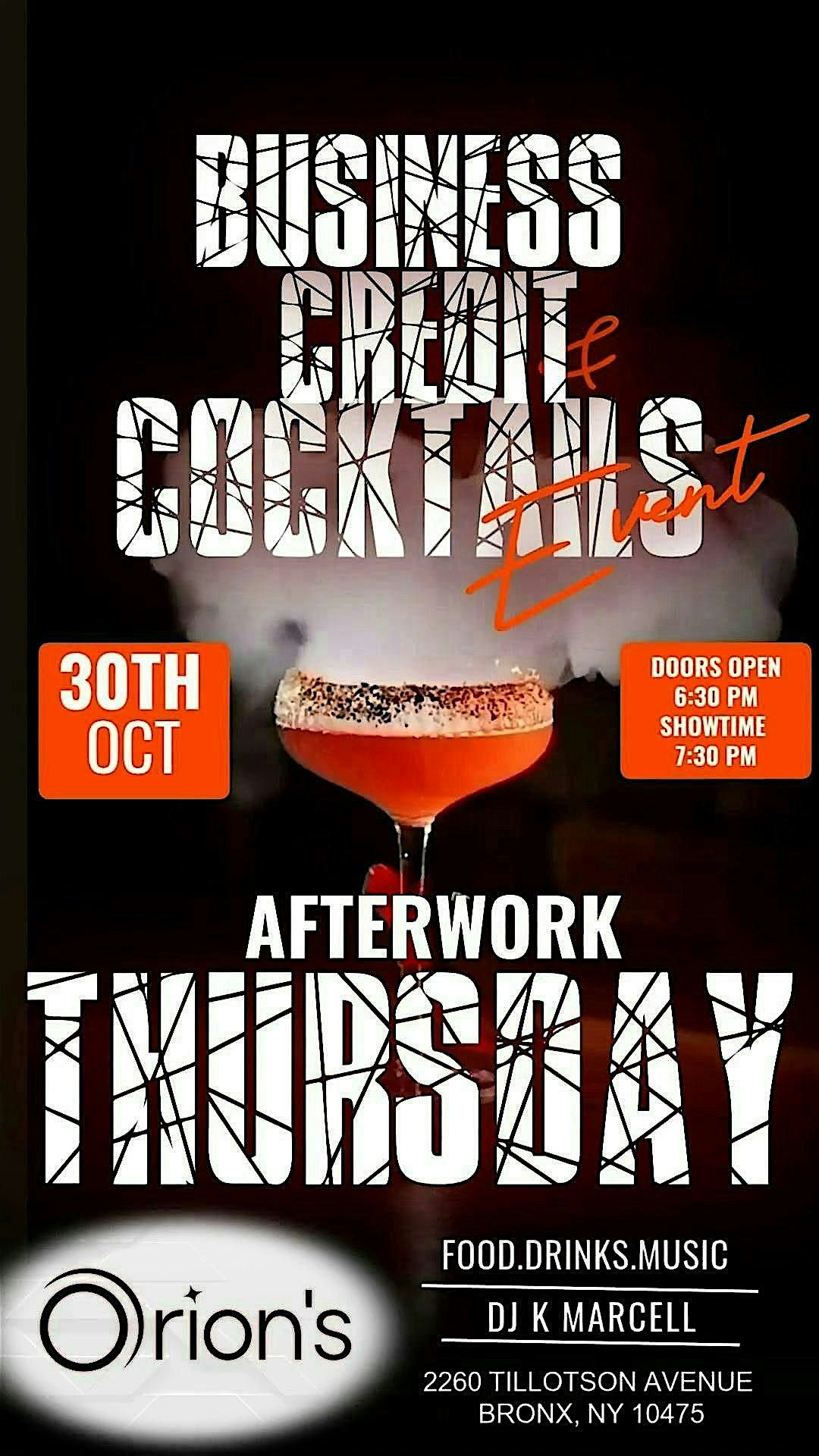 Business Credit & Cocktails Event