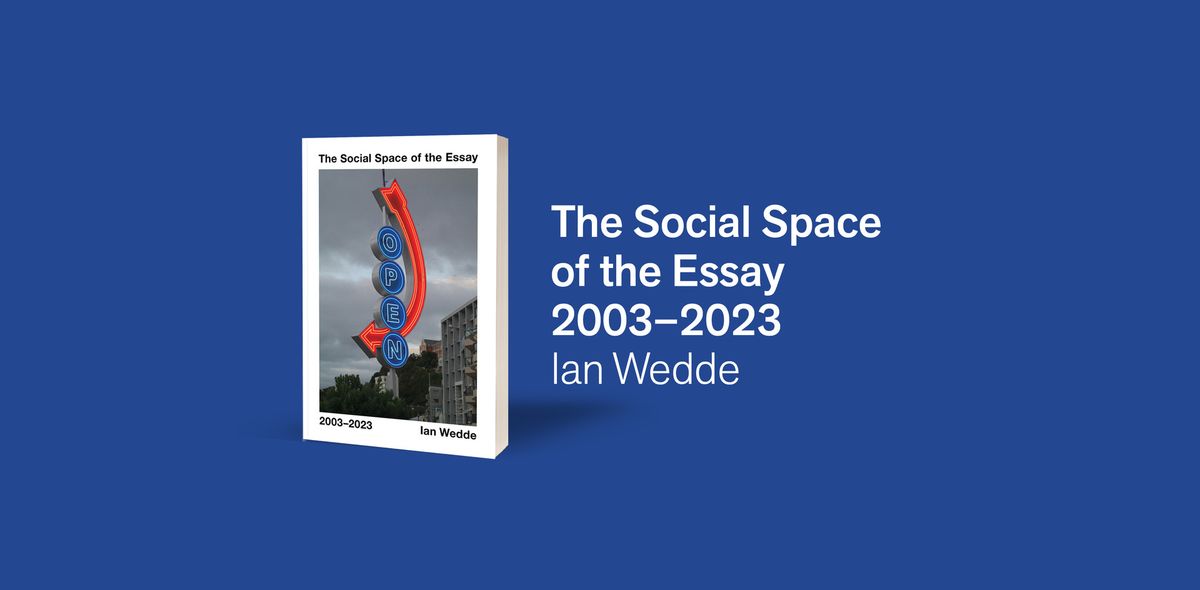 Book launch: THE SOCIAL SPACE OF THE ESSAY