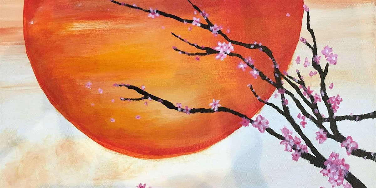 Mandarin Sunset  - Paint and Sip by Classpop!\u2122