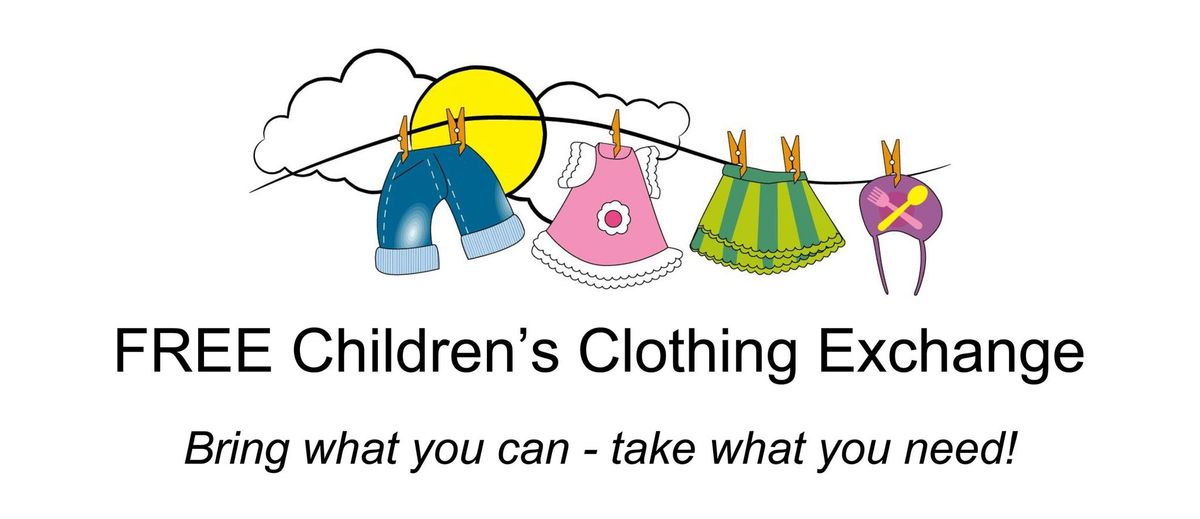 May 2024 FREE Children's Clothing Exchange 