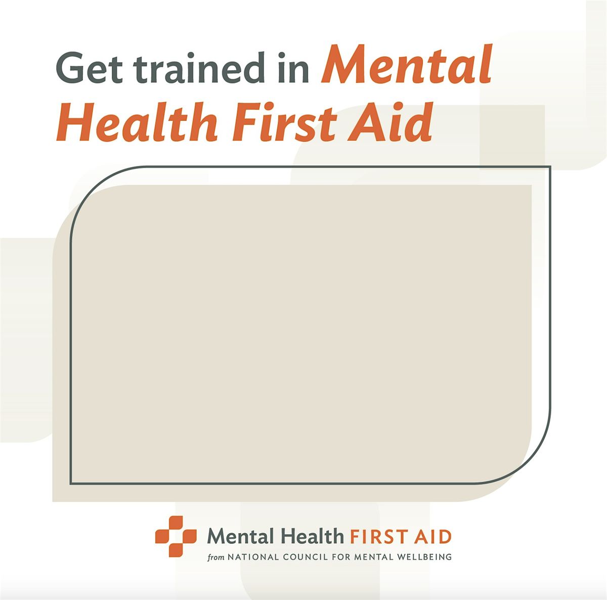 Blended Virtual \u2013 Youth Mental Health First Aid (MHFA)