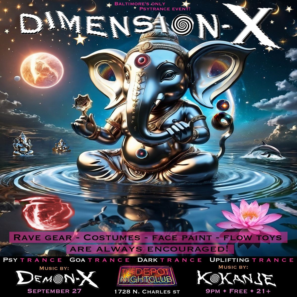 Dimension-X: Psytrance Rave! 