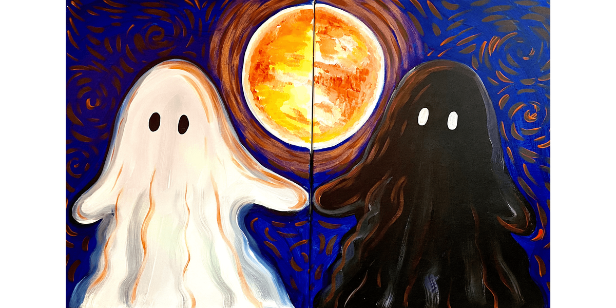 Midnight with My Boo - Paint and Sip in Sacramento | Classpop!\u2122