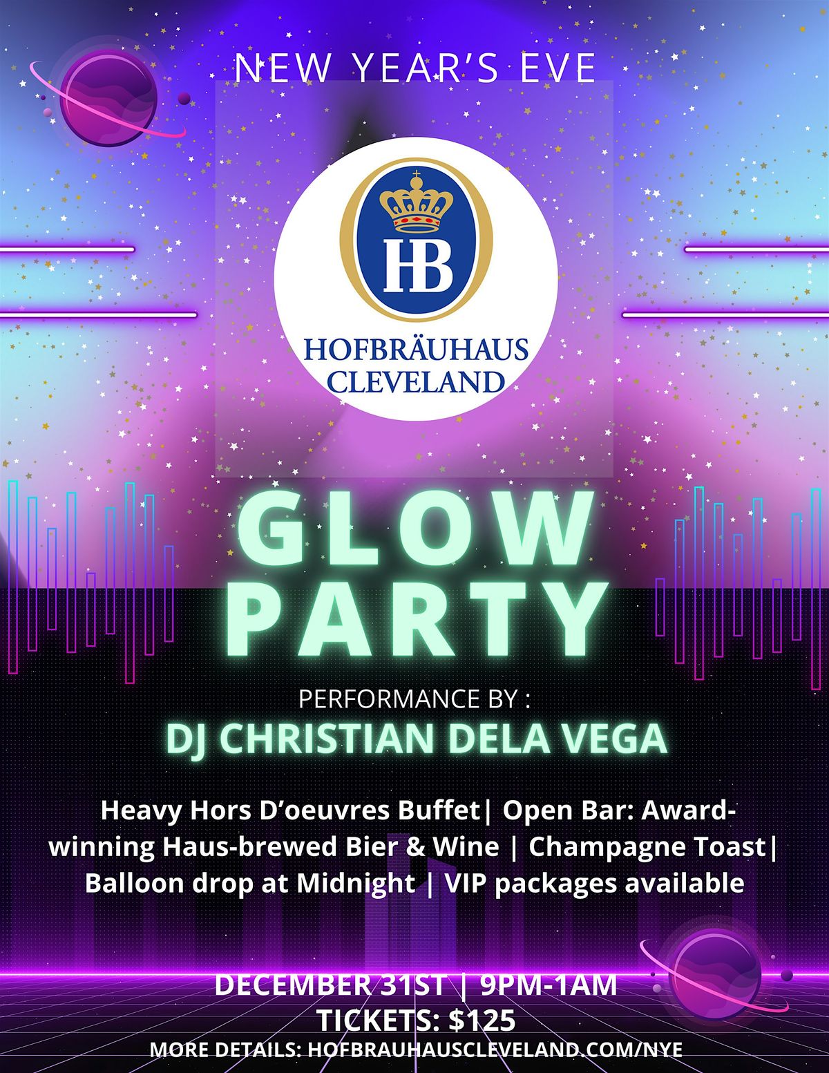 New Year's Eve Glow 2.0 Party