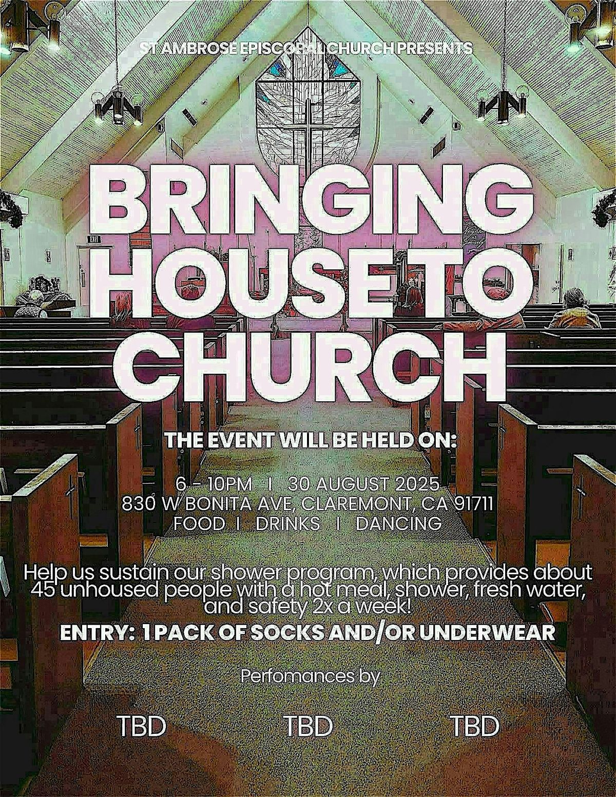 BRINGING HOUSE TO CHURCH
