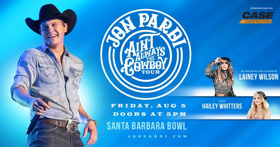 Jon Pardi Aint Always The Cowboy Tour 2022, Santa Barbara Bowl, 5