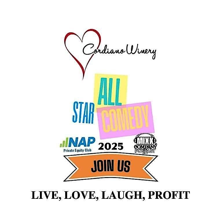 ALL Star Comedy Show_Cordiano Winery