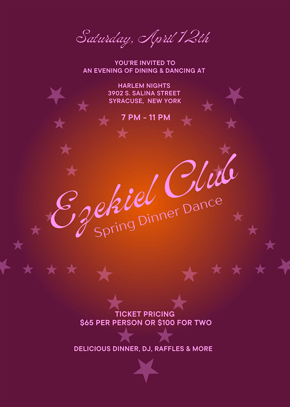 Ezekiel Club Spring Dinner Dance