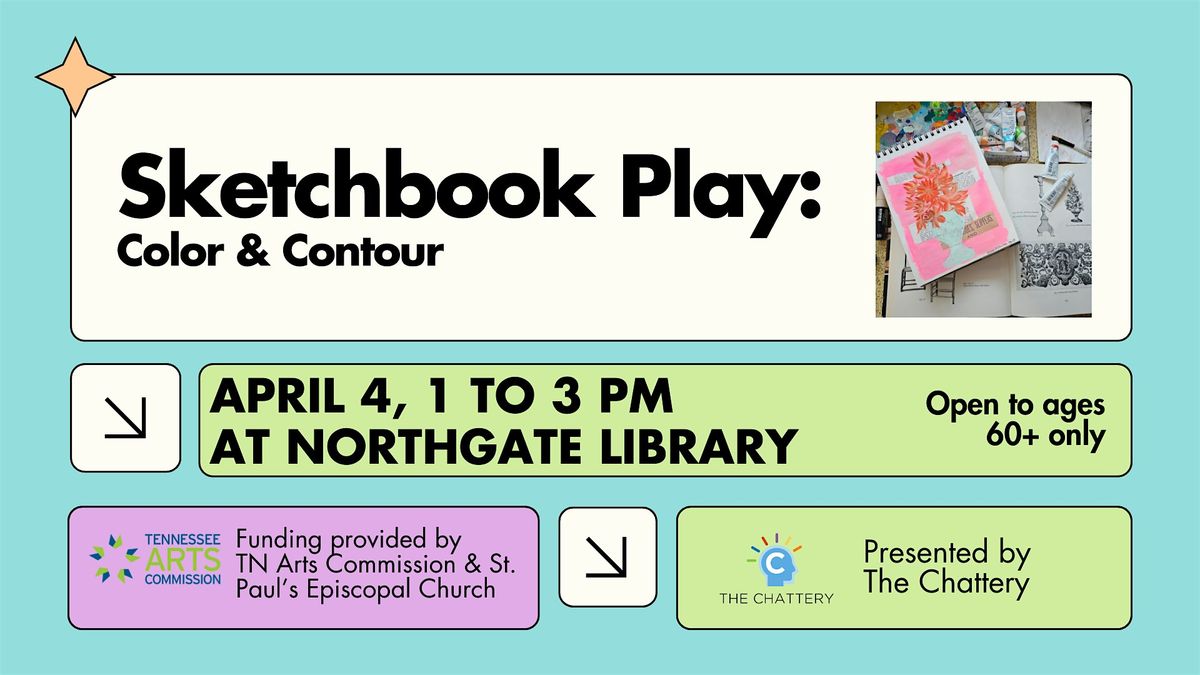 Arts for Older Adults: Sketchbook Play - Color & Contour