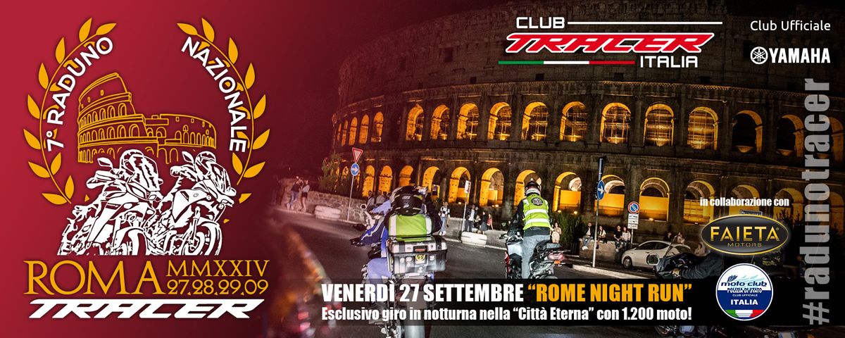 Raduno Club Tracer Italia Roma 2024 e RNR