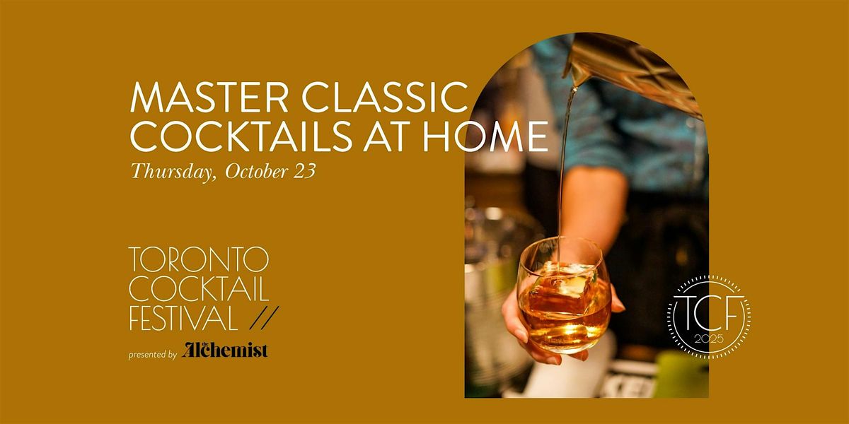 Master Classic Cocktails at Home