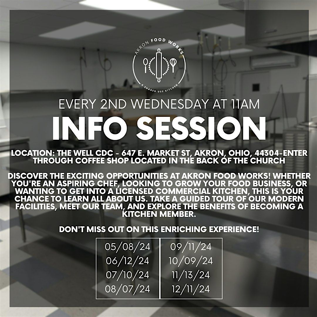 November Akron Food Works Info Session