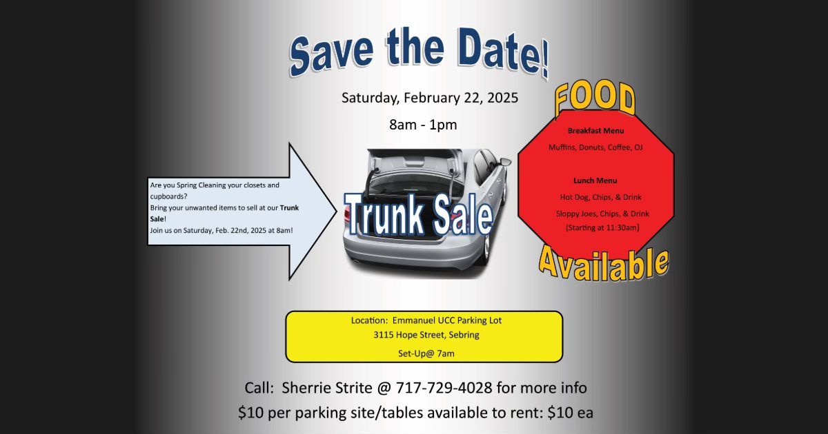 Trunk Sale