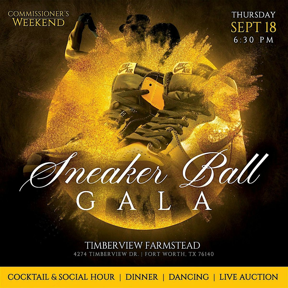 Commissioner's Weekend - Sneaker Gala for Tarrant County