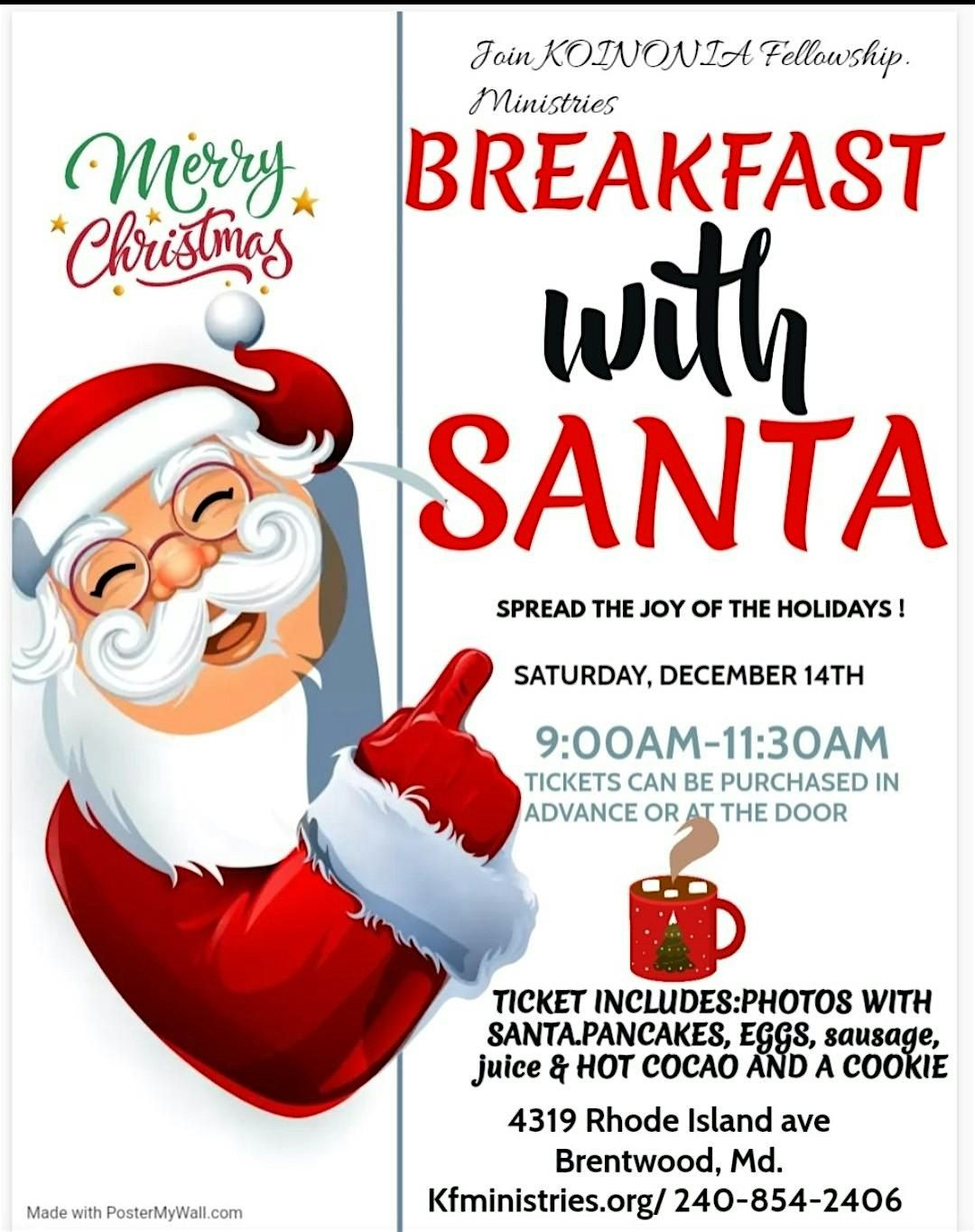 Breakfast with Santa