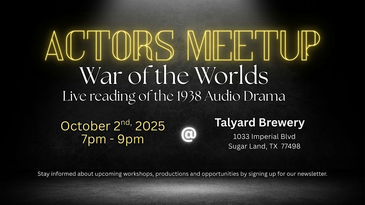 Actors Meet up
