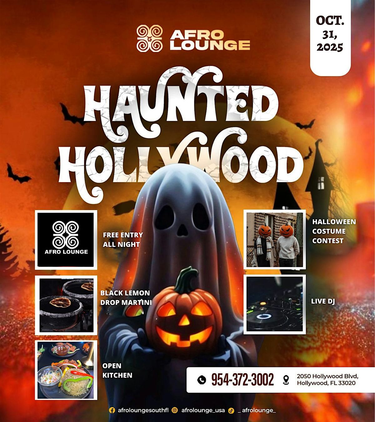 Haunted Hollywood @ Afro Lounge