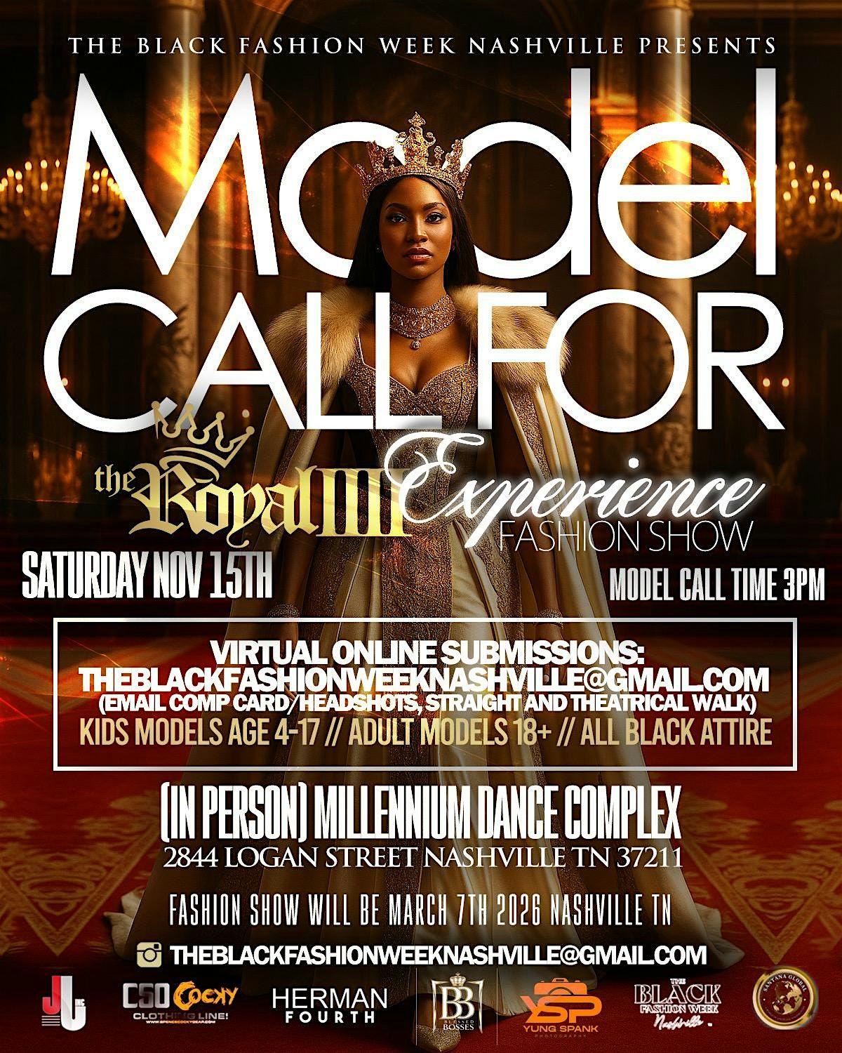 THE ROYAL EXPERIENCE 4 MODEL CALL