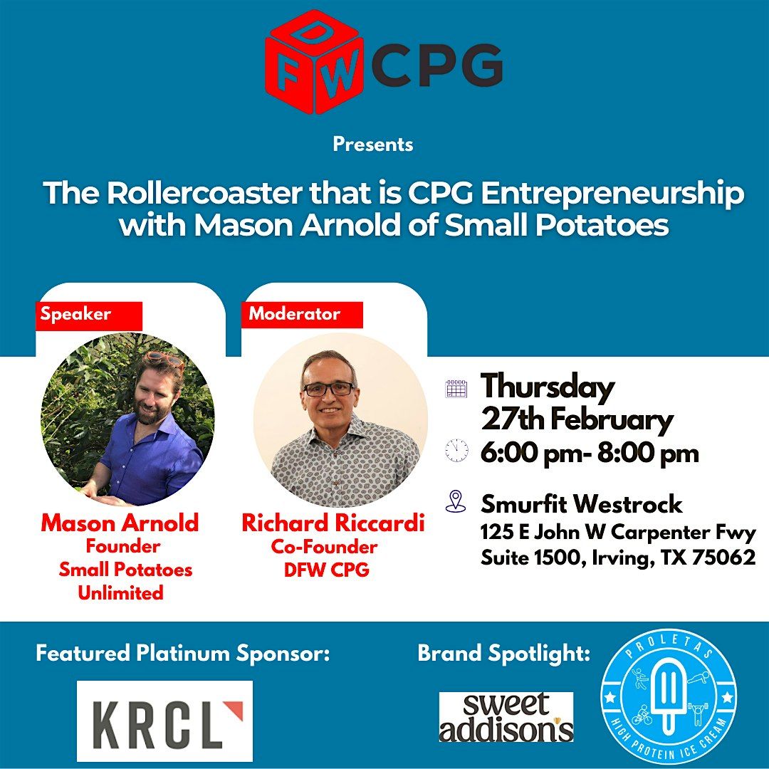 The Rollercoaster that is CPG Entrepreneurship