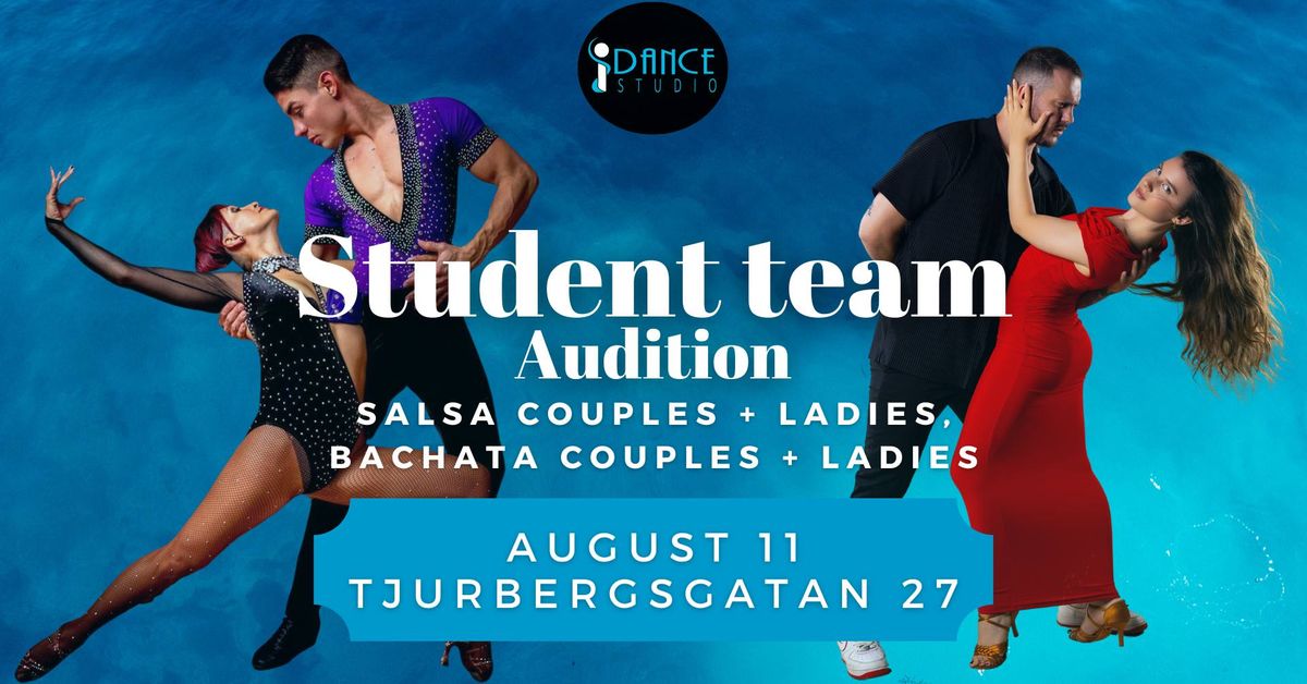 iDance Student Team Auditions HT-2024