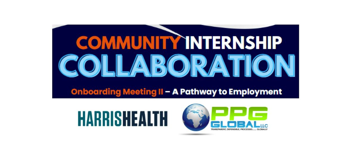 Community Internship Collaboration & Onboarding Meeting II