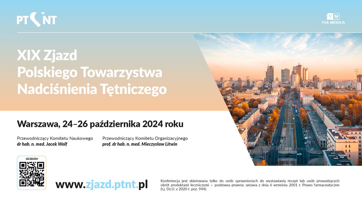 XIX Zjazd Polskiego Towarzystwa Nadci\u015bnienia T\u0119tniczego