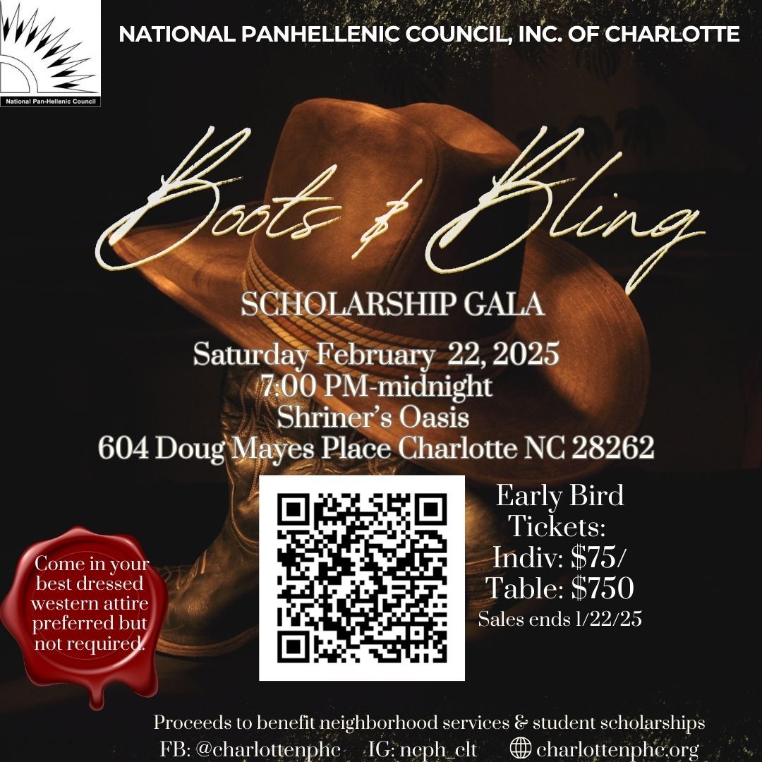 Boots & Bling Scholarship Gala 