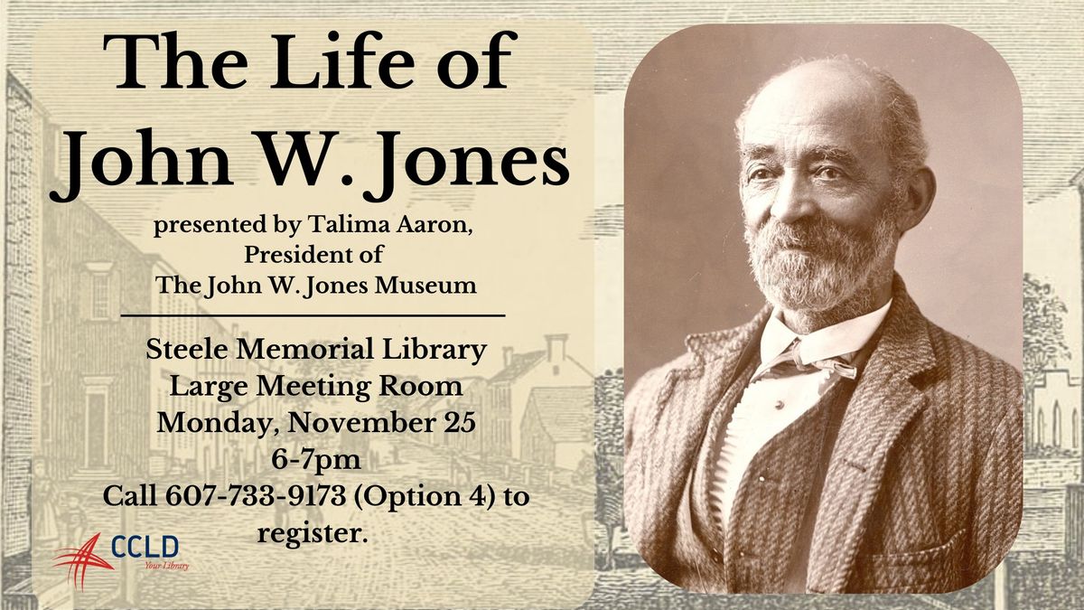 The Life of John W. Jones