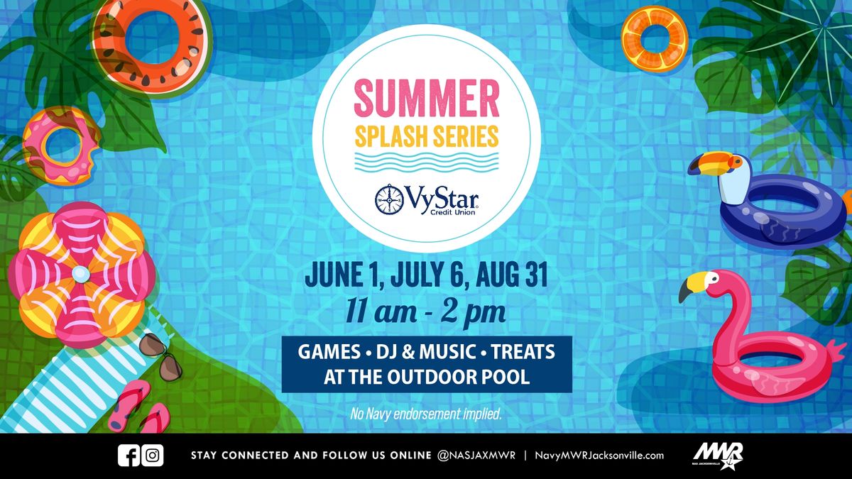 Summer Splash Pool Party July