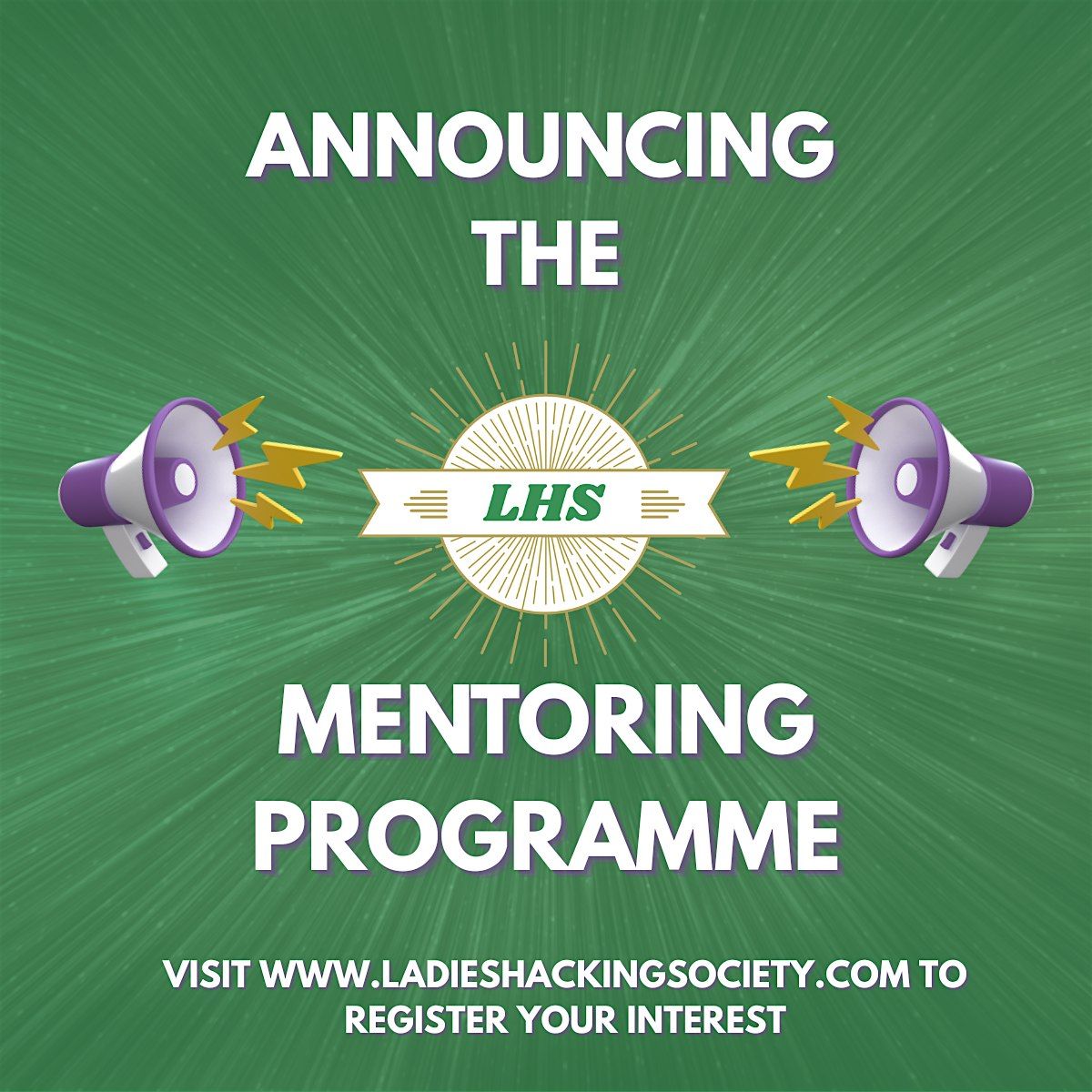 Ladies Hacking Society Mentoring Programme Launch Event: Scotland