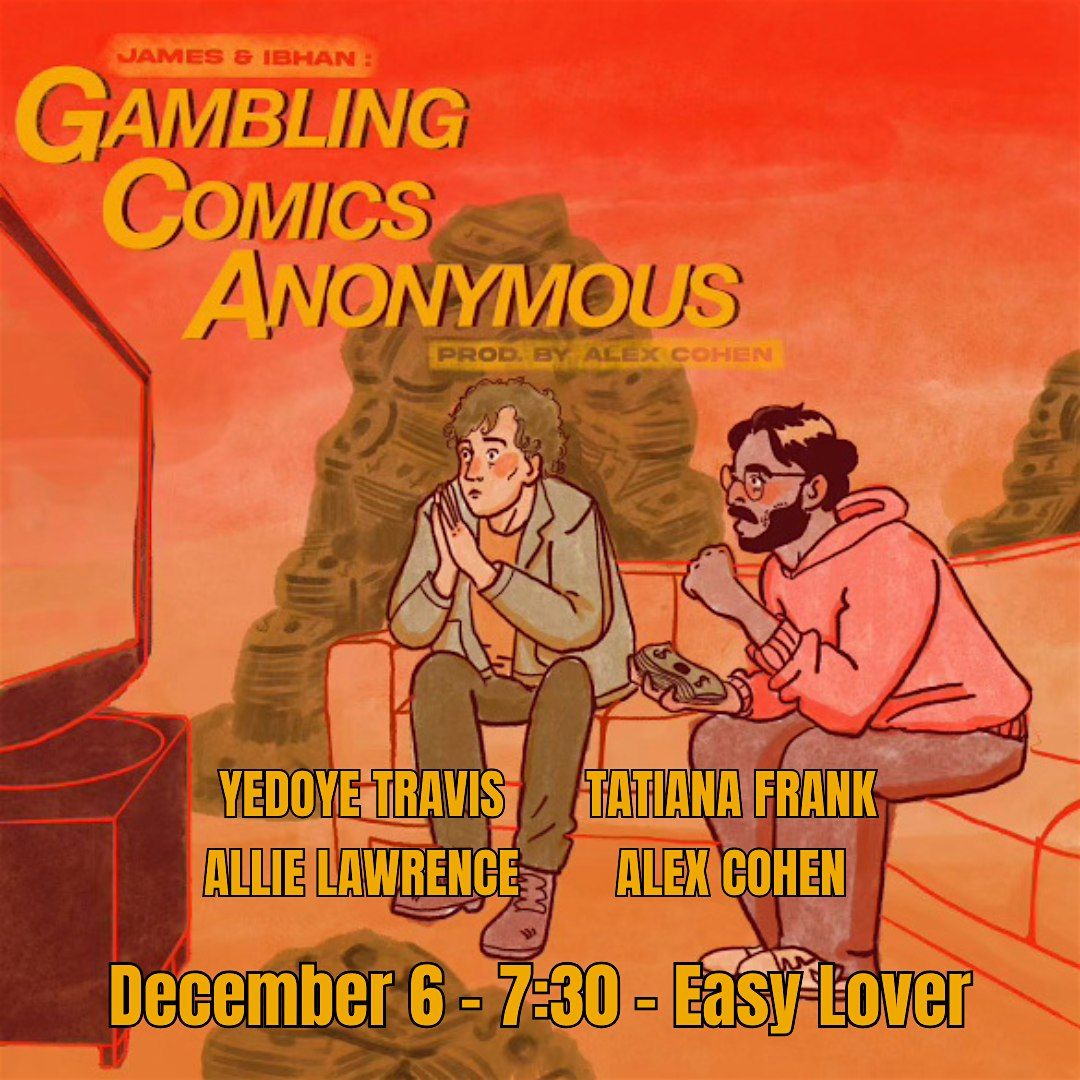 Gambling Comics Anonymous: A Sports Gambling Comedy Show