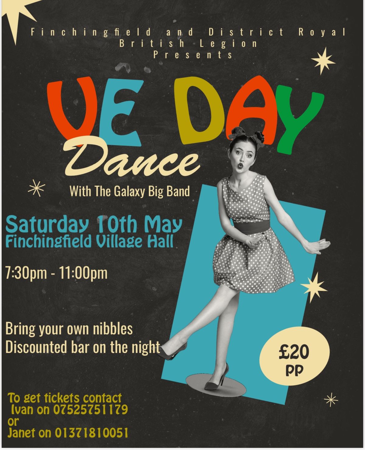 VE Day dance with music from The Galaxy Big Band Live