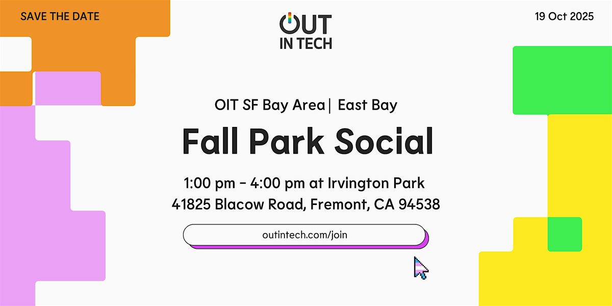 Out in Tech SF Bay Area | East Bay - Fall Park Social!