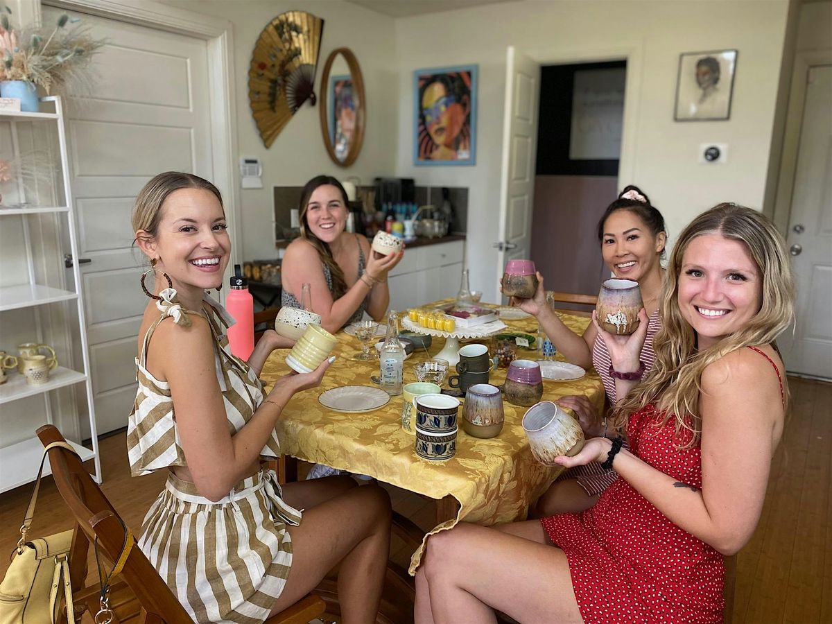 Galentine's Sustainable Fill-A-Coffee-Mug Candle Class