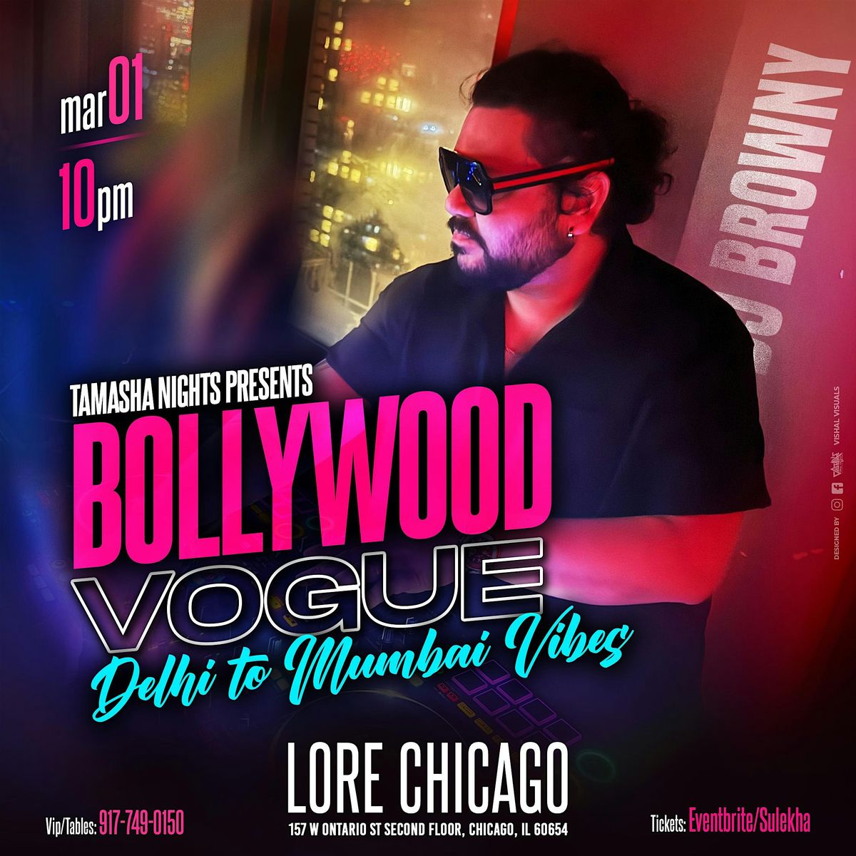 CHICAGO BOLLYWOOD BASH WITH BROWNY @LORE NIGHTCLUB