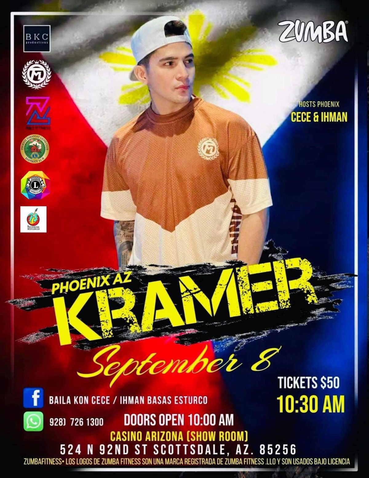 Kramer Zumba Event- WORLD TOUR