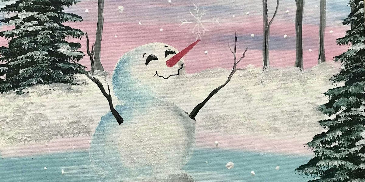 Snowy fun - Paint and Sip by Classpop!\u2122